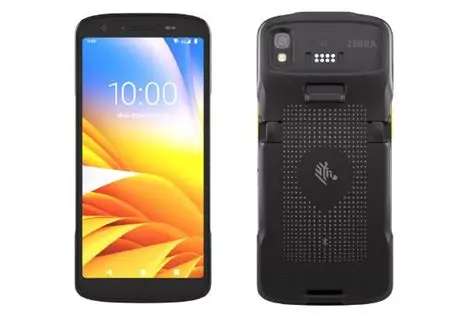 Computadora móvil Zebra TC27 con pantalla táctil y lector de códigos de barras