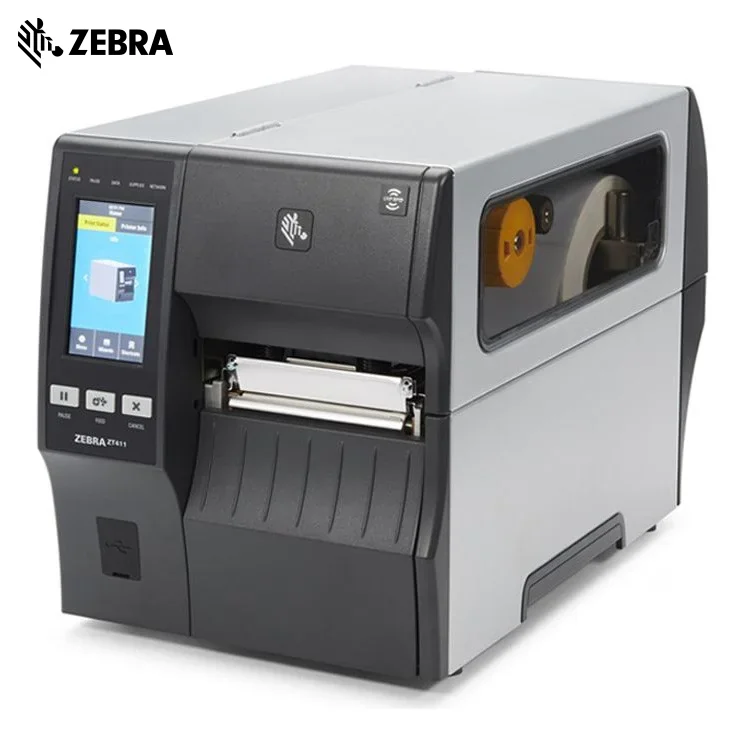 Impresora industrial Zebra ZT411 para etiquetas y códigos de barras