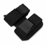 Soporte de brazo giratorio Zebra negro con correas de velcro para TC22 y TC27