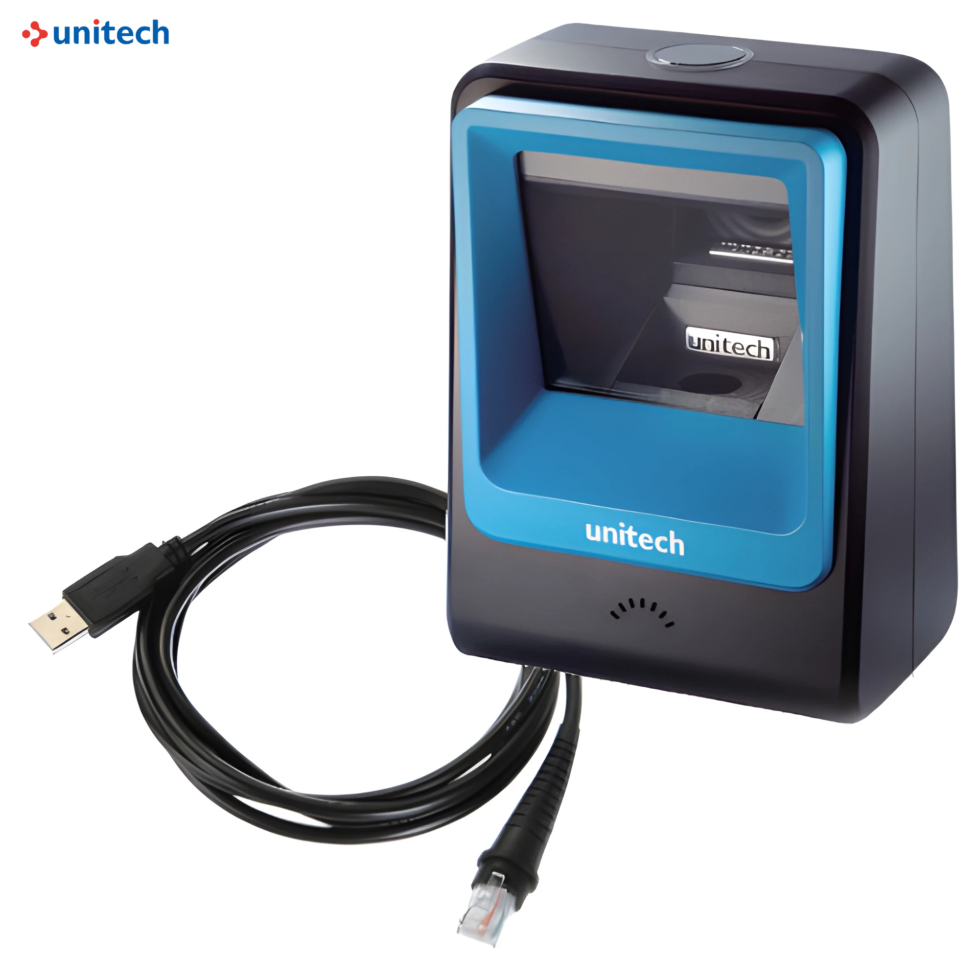 Lector de codigos marca Unitech TS100 para escritorio