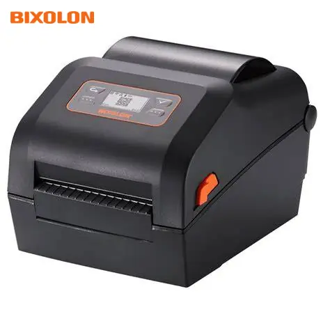 impresora Bixolon XD5-40tK negra vista de frente y de lado